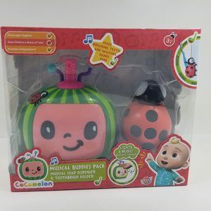 CoComelon Musical Buddies Pack Soap Dispenser Singing Toothbrush Holder Learning